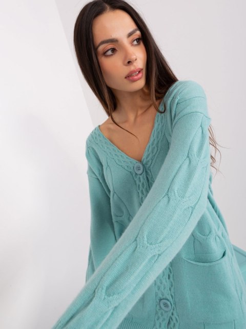 Sweter AT-SW-2241.36P mietowy Sweter AT-SW-2241.36P mietowy