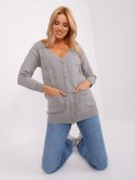 Sweter AT-SW-2241.36P szary