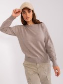 Sweter AT-SW-2325.95P ciemny bezowy
