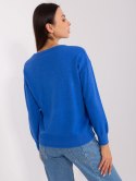 Sweter AT-SW-2325.95P ciemny niebieski