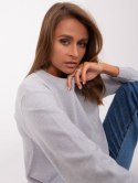 Sweter AT-SW-2325.95P jasny szary
