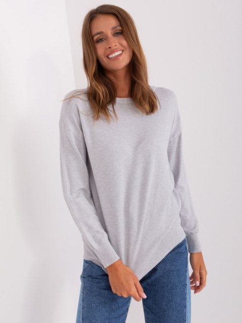 Sweter AT-SW-2325.95P jasny szary Sweter AT-SW-2325.95P jasny szary