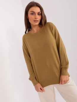 Sweter AT-SW-2325.95P oliwkowy