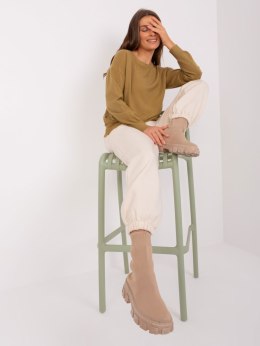 Sweter AT-SW-2325.95P oliwkowy