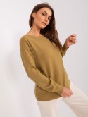 Sweter AT-SW-2325.95P oliwkowy