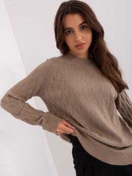 Sweter AT-SW-2326.37X ciemny bezowy