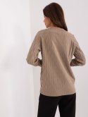 Sweter AT-SW-2326.37X ciemny bezowy