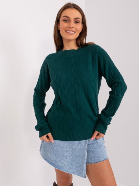 Sweter AT-SW-2326.37X ciemny zielony Sweter AT-SW-2326.37X ciemny zielony