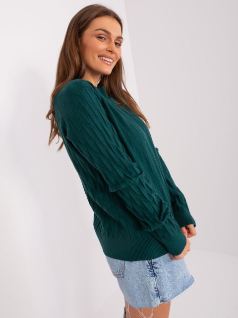 Sweter AT-SW-2326.37X ciemny zielony Sweter AT-SW-2326.37X ciemny zielony