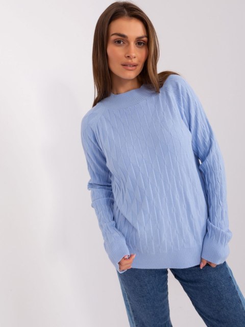 Sweter AT-SW-2326.37X jasny niebieski Sweter AT-SW-2326.37X jasny niebieski