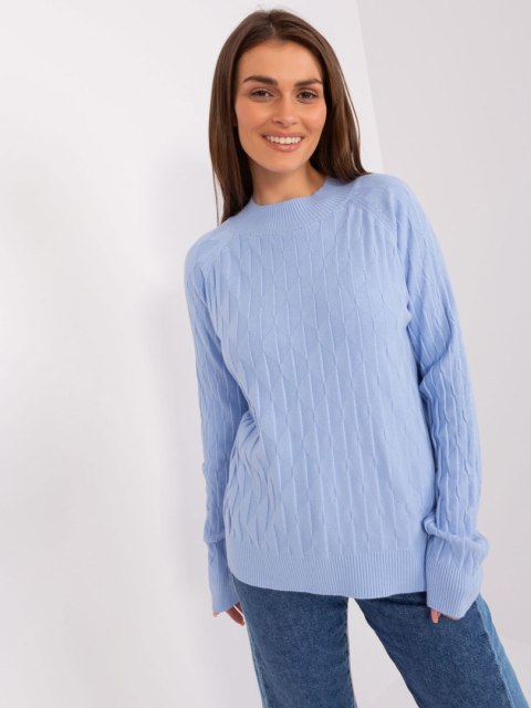Sweter AT-SW-2326.37X jasny niebieski Sweter AT-SW-2326.37X jasny niebieski