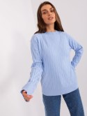 Sweter AT-SW-2326.37X jasny niebieski