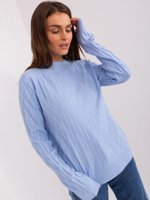 Sweter AT-SW-2326.37X jasny niebieski Sweter AT-SW-2326.37X jasny niebieski