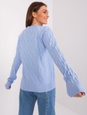 Sweter AT-SW-2326.37X jasny niebieski