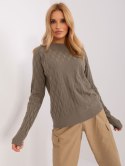 Sweter AT-SW-2326.37X khaki