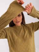 Sweter AT-SW-2326.37X oliwkowy
