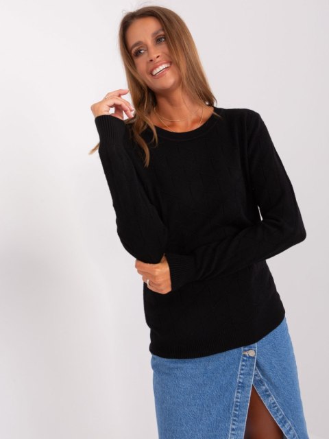 Sweter AT-SW-232901.25X czarny Sweter AT-SW-232901.25X czarny