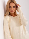 Sweter AT-SW-232901.25X jasny beżowy