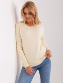 Sweter AT-SW-232901.25X jasny beżowy