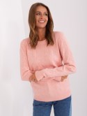 Sweter AT-SW-232901.25X jasny różowy