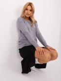 Sweter AT-SW-232901.25X szary