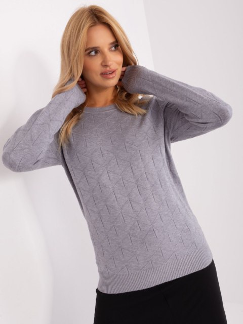 Sweter AT-SW-232901.25X szary Sweter AT-SW-232901.25X szary