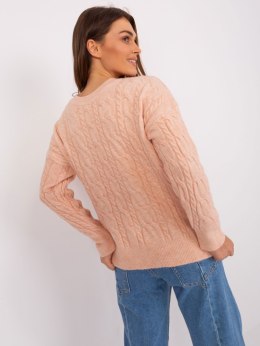 Sweter AT-SW-2335-1.68P brzoskwiniowy