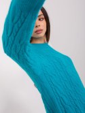 Sweter AT-SW-2335-1.68P turkusowy