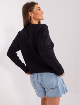 Sweter AT-SW-2335.27 czarny