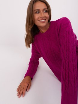 Sweter AT-SW-2335.27 fioletowy