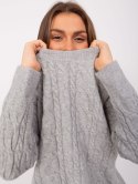 Sweter AT-SW-2335.27 szary