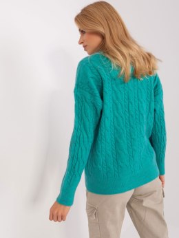 Sweter AT-SW-2335.27 turkusowy