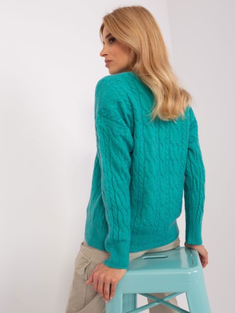 Sweter AT-SW-2335.27 turkusowy Sweter AT-SW-2335.27 turkusowy