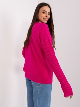 Sweter AT-SW-2338.14P fuksjowy