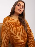 Sweter AT-SW-2357.96 camelowy