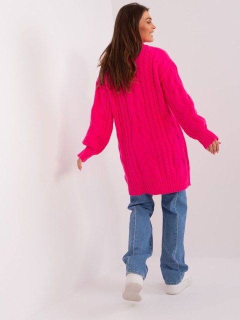 Sweter AT-SW-2367-1.35P fluo różowy Sweter AT-SW-2367-1.35P fluo różowy
