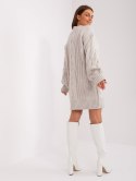Sweter AT-SW-2367-1.35P jasny beżowy