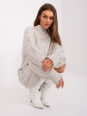 Sweter AT-SW-2367-1.35P jasny beżowy