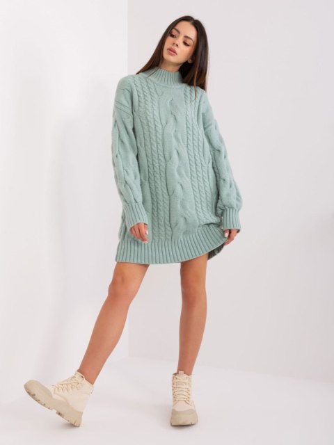 Sweter AT-SW-2367-1.35P mietowy Sweter AT-SW-2367-1.35P mietowy