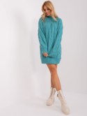 Sweter AT-SW-2367-1.35P turkusowy