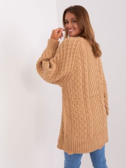 Sweter AT-SW-2367-2.64P camelowy