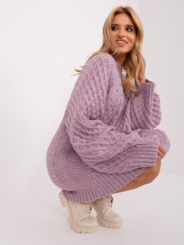 Sweter AT-SW-2367-2.64P jasny fioletowy