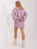Sweter AT-SW-2367-2.64P jasny fioletowy