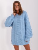 Sweter AT-SW-2367-2.64P jasny niebieski