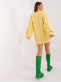 Sweter AT-SW-2367-2.64P jasny żółty