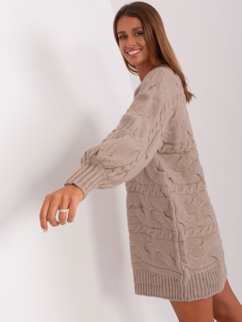 Sweter AT-SW-2367.76P ciemny bezowy Sweter AT-SW-2367.76P ciemny bezowy