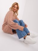 Sweter AT-SW-2367.76P ciemny różowy