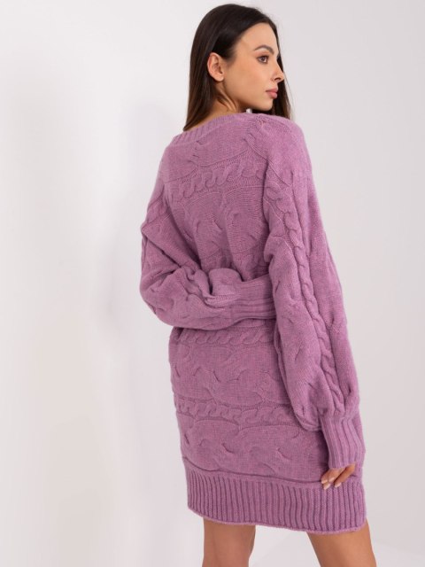 Sweter AT-SW-2367.76P fioletowy Sweter AT-SW-2367.76P fioletowy