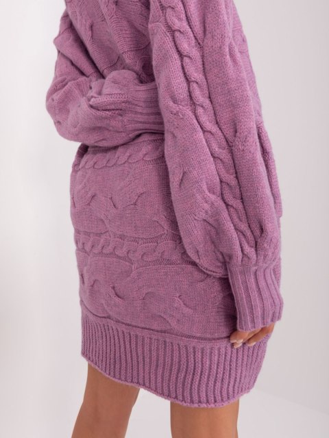 Sweter AT-SW-2367.76P fioletowy Sweter AT-SW-2367.76P fioletowy