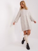 Sweter AT-SW-2367.76P jasny beżowy